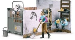 Bruder Bworld Set Pferdestall -Spielzeugautos Verkauf 11578648 05