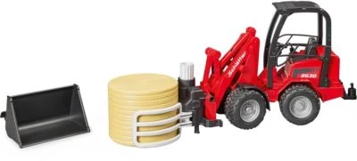 Bruder Schäffer Hoflader 2034 Mit Ballengreifzange 1 Bruder Schäffer Hoflader 2034 Mit Ballengreifzange