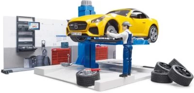 Bruder 62110 Bworld PKW-Werkstatt 3 Bruder 62110 Bworld PKW-Werkstatt – Bild 3