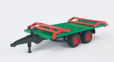 BRUDER 02220 Ballentransportanhänger M. 8 Rundballen 2 BRUDER 02220 Ballentransportanhänger M. 8 Rundballen – Bild 2