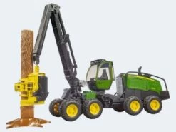 Bruder John Deere Harvester 1270G Mit Baumstamm