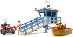 Bruder Bworld Set Life Guard Station Mit Quad + Personal 8 Bruder Bworld Set Life Guard Station Mit Quad + Personal -Spielzeugautos Verkauf 20312589 03