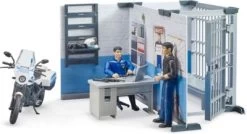 Bruder Bworld Set Polizeistation Mit Polizeimotorrad -Spielzeugautos Verkauf 20312591 06