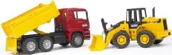 BRUDER 02752 MAN TGA Kipper Und Gelenkradlader 7 BRUDER 02752 MAN TGA Kipper Und Gelenkradlader -Spielzeugautos Verkauf 2071385 04