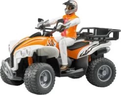 BRUDER 63000 Bworld Quad Mit Fahrer