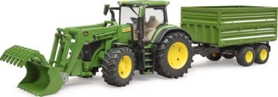 BRUDER Traktor John Deere Mit Anhänger 1:16 5 BRUDER Traktor John Deere Mit Anhänger 1:16 – Bild 5