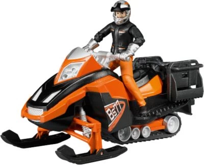 BRUDER 63101 Bworld Snowmobil Mit Fahrer Und Ausstattung 1 BRUDER 63101 Bworld Snowmobil Mit Fahrer Und Ausstattung