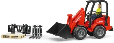 Bruder Schäffer Hoflader 2034 Mit Figur Und Zubehör 2 Bruder Schäffer Hoflader 2034 Mit Figur Und Zubehör – Bild 2