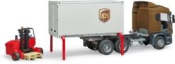 Bruder Scania R-Serie UPS Logistik-LKW M. Stap -Spielzeugautos Verkauf 8332337 03