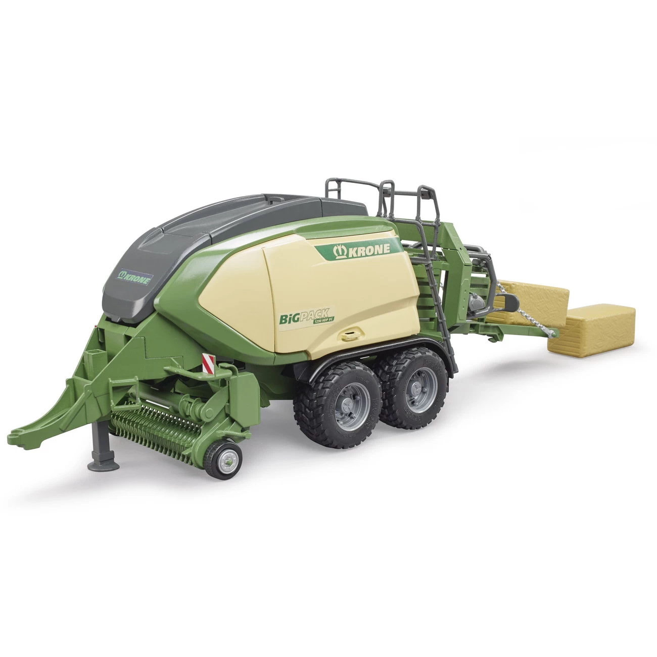 BRUDER 02033 - Krone Big Pack 1290 HDP VC Mit 2 Quaderballen 1 BRUDER 02033 - Krone Big Pack 1290 HDP VC Mit 2 Quaderballen