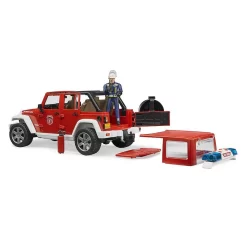 BRUDER 02528 - JEEP Wrangler Unlimited Rubicon Feuerwehr Set -Spielzeugautos Verkauf bruder 02528 jeep wrangler rubicon feuerwehr set
