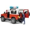 BRUDER 02596 - Land Rover Defender Feuerwehr Einsatzwagen Mit Feuerwehrmann
