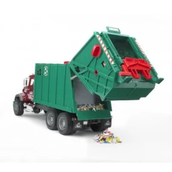 BRUDER 02812 - MACK Granite Müll LKW -Spielzeugautos Verkauf bruder 02812 mack granite mull lkw 2812a