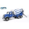 BRUDER 02814 - MACK Granite Betonmischer LKW