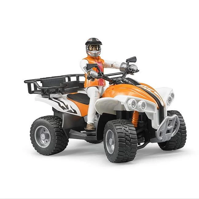 Bruder Bworld 63000 Quad Mit Fahrer (orange) 1 Bruder Bworld 63000 Quad Mit Fahrer (orange)