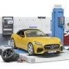 Bworld 62110 - PKW-Werkstatt Mit Figur (Bruder)