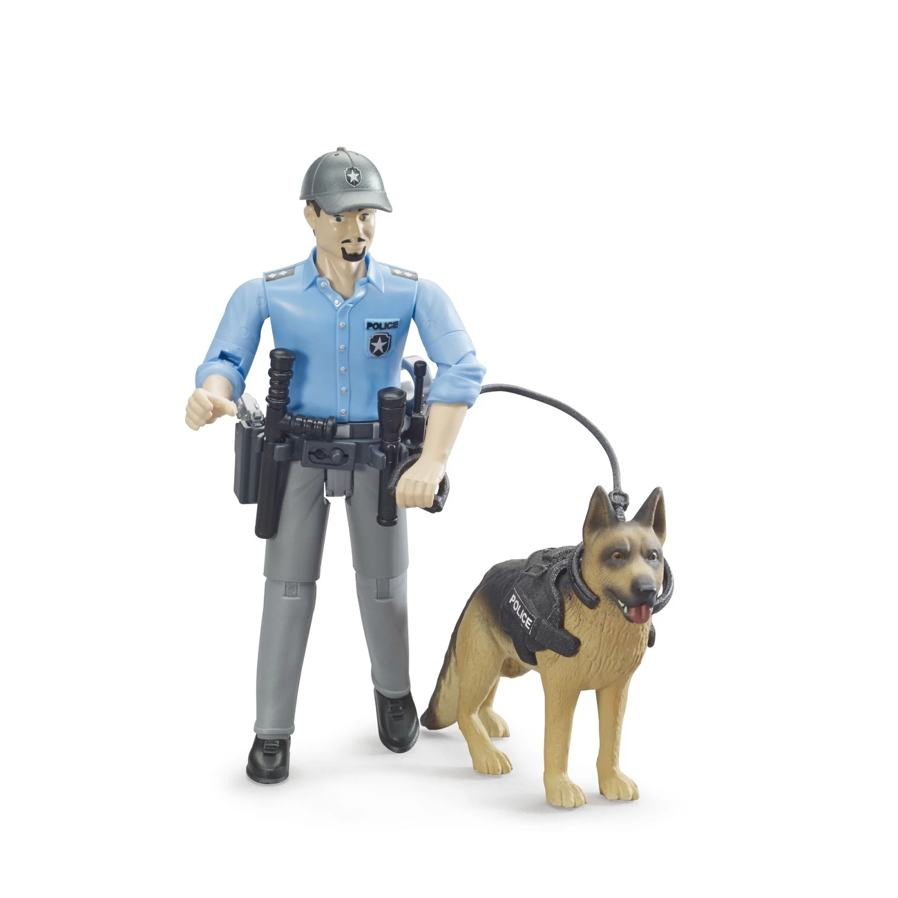 Bruder Bworld 62150 - Polizist Mit Hund 1 Bruder Bworld 62150 - Polizist Mit Hund
