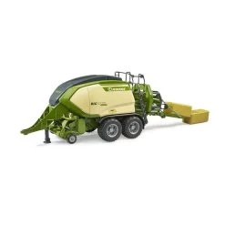 Bruder 02033 Traktor-Anhänger Krone Big Pack 1290HDP VC Mit 2 Quaderballen Zubehör