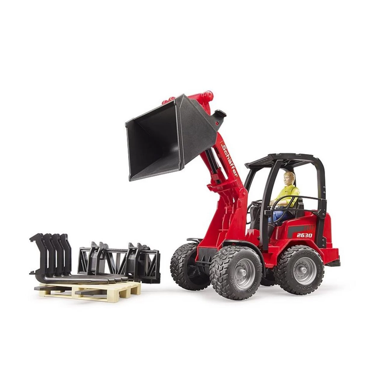 Bruder Schäffer Hoflader 2034 Mit Figur Und Zubehör Bagger Radlader Fahrzeuge 4 Bruder Schäffer Hoflader 2034 Mit Figur Und Zubehör Bagger Radlader Fahrzeuge – Bild 4