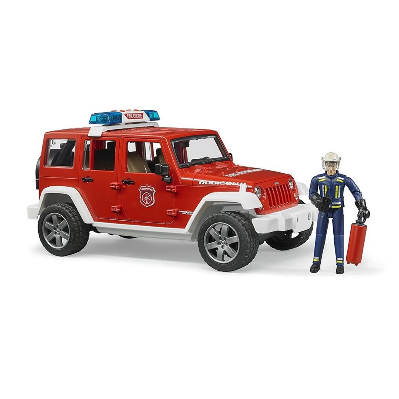 Bruder 02528 Jeep Wrangler Unlimited Rubicon Feuerwehr 1 Bruder 02528 Jeep Wrangler Unlimited Rubicon Feuerwehr