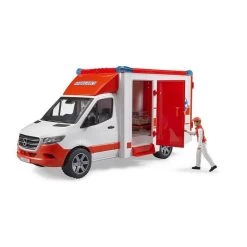 Bruder Mercedes Benz Sprinter Ambulanz Mit Fahrer Trage Krankenwagen Sanitäter Spielzeugauto -Spielzeugautos Verkauf xbru 02676 4 1280x1280
