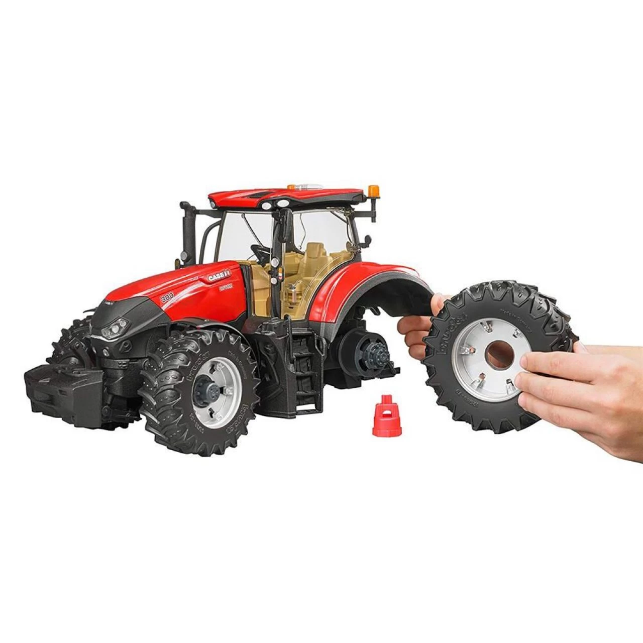 Bruder 03190 - Fahrzeug - Case IH Optum 300 CVX Traktor Rot Landwirtschaft Bauernhof 7 Bruder 03190 - Fahrzeug - Case IH Optum 300 CVX Traktor Rot Landwirtschaft Bauernhof – Bild 7