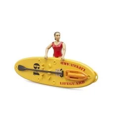 Bruder Bworld 62785 Life Guard Mit Stand Up Paddle Rettungsschwimmerin Spielfigur Mit Paddel -Spielzeugautos Verkauf xbru 10236428 2 1280x1280