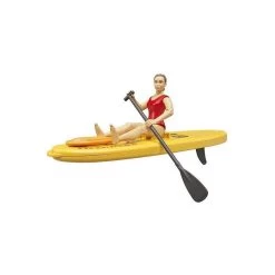 Bruder Bworld 62785 Life Guard Mit Stand Up Paddle Rettungsschwimmerin Spielfigur Mit Paddel -Spielzeugautos Verkauf xbru 10236428 3 1280x1280