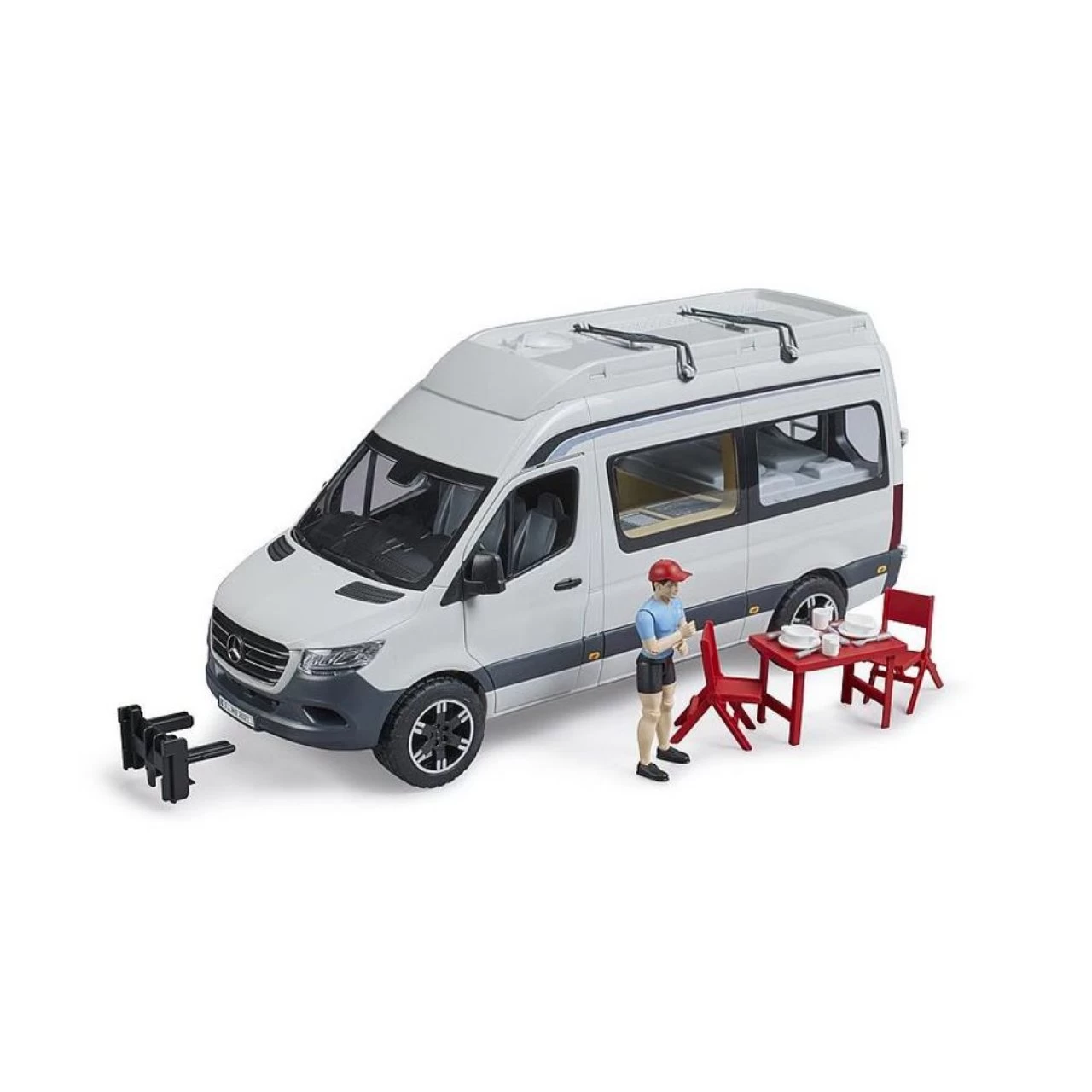 Bruder Mercedes Benz Sprinter Camper Mit Fahrer 1:16 Spielzeugauto Camping Fahrzeug Weiß 1 Bruder Mercedes Benz Sprinter Camper Mit Fahrer 1:16 Spielzeugauto Camping Fahrzeug Weiß