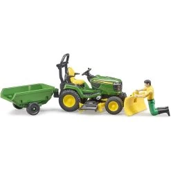 Bruder 62104 - Bruder World John Deere Sitzrasenmäher Mit Anhänger Und Gärtner -Spielzeugautos Verkauf xbru 10260238 4 1280x1280