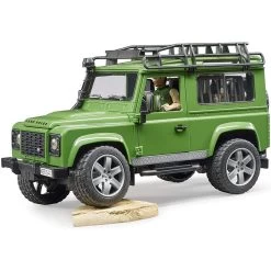 Bruder 02587 - Land Rover Defender Station Wagon Mit Förster Und Hund Spielzeug Auto Jungs Grün -Spielzeugautos Verkauf xbru 10260240 6 1280x1280