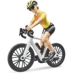 Bruder 03485 Roadster Mit 1 Rennrad Und Radfahrerin Auto Rot Fahrrad Cabrio Jungen Mädchen Spielauto -Spielzeugautos Verkauf xbru 10260241 2 1280x1280