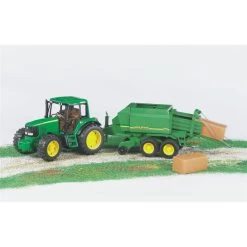 Bruder 02017 John Deere Großballenpresse 1:16 Landwirtschaft Spielzeugauto Anhänger -Spielzeugautos Verkauf xbru 2017 2 1280x1280
