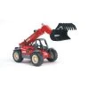 Bruder Manitou Teleskoplader MLT 633, Originalgetreuer Traktor, Spielzeugauto