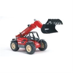 Bruder Manitou Teleskoplader MLT 633, Originalgetreuer Traktor, Spielzeugauto