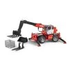 Bruder 02129 Manitou Teleskopstapler MRT 2150 Baufahrzeug