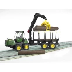 Bruder Traktor John Deere 1210E Rückzug Mit 4 Baumstämmen Und Holzgreifer 1:16 7 Bruder Traktor John Deere 1210E Rückzug Mit 4 Baumstämmen Und Holzgreifer 1:16 -Spielzeugautos Verkauf xbru 2133 3 1280x1280