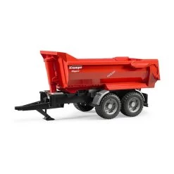 Bruder 02225 - Krampe Tandem-Halfpipe-Kippanhänger