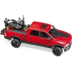 Bruder 02502 RAM 2500 Power Wagon Geländewagen Mit Motorrad Und Fahrer 1:16 Rot -Spielzeugautos Verkauf xbru 2502 3 1280x1280