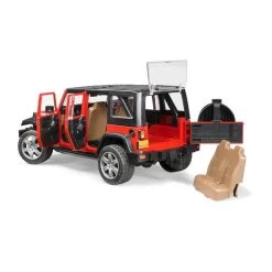 Bruder 02525 Jeep Wrangler Unlimited Rubicon 1:16 Rot Für Kinder Ab 3 Jahren -Spielzeugautos Verkauf xbru 2525 4 1280x1280