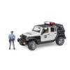 Bruder 02526 - Jeep Wrangler Polizeifahrzeug 1:16 Spielzeugauto Modellauto