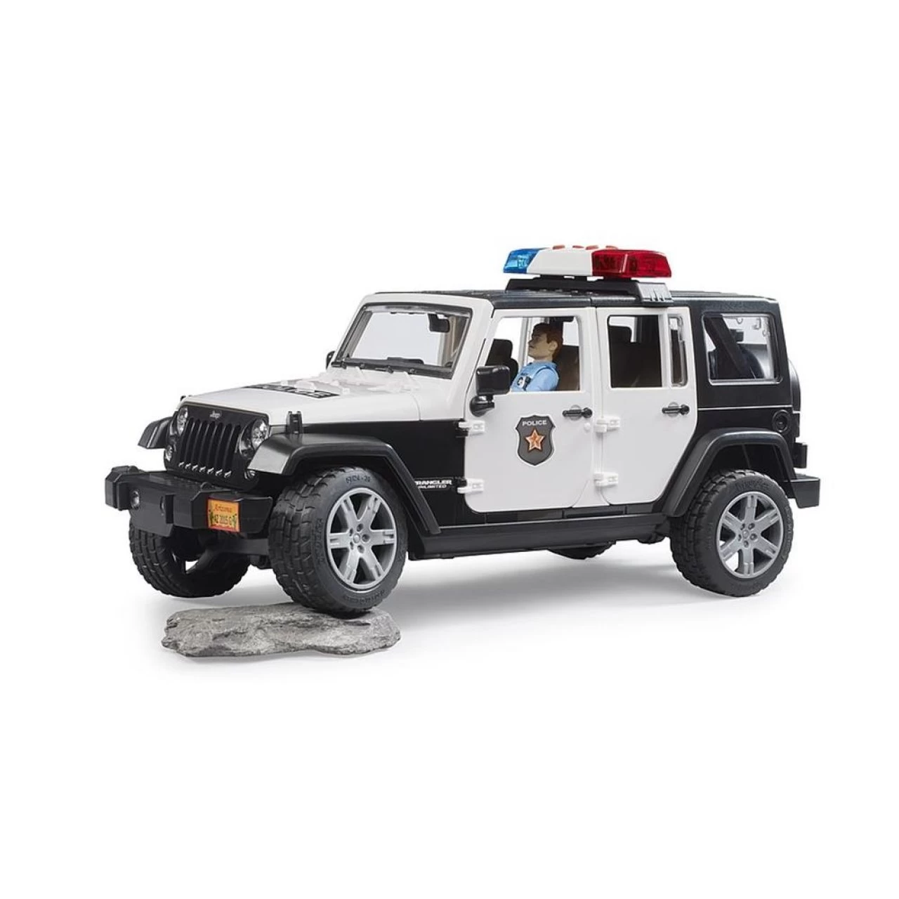 Bruder 02526 - Jeep Wrangler Polizeifahrzeug 1:16 Spielzeugauto Modellauto 3 Bruder 02526 - Jeep Wrangler Polizeifahrzeug 1:16 Spielzeugauto Modellauto – Bild 3