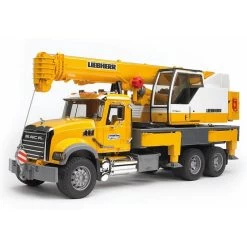 Bruder 02818 MACK Granite Liebherr Kran-LKW Baufahrzeug