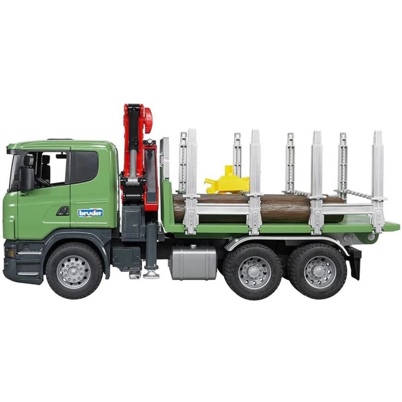Bruder 03524 Scania R-Serie Holztransport-Lastkraftwagen Mit Ladekran Greifer 3 Baumstämmen 1:16 2 Bruder 03524 Scania R-Serie Holztransport-Lastkraftwagen Mit Ladekran Greifer 3 Baumstämmen 1:16 – Bild 2