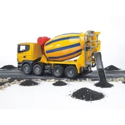 Bruder 03554 SCANIA R-Serie Betonmisch-LKW 1:16 Gelb Für Kinder Ab 4 Jahren -Spielzeugautos Verkauf xbru 3554 5 1280x1280