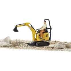Bruder 62002 - JCB Mikrobagger 8010 CTS Mit Bauarbeiter -Spielzeugautos Verkauf xbru 62002 3 1280x1280