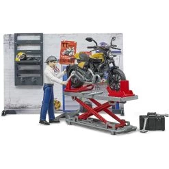 Bruder 62102 Bworld Motorradwerkstatt Mit Scrambler Ducati Full Throttle -Spielzeugautos Verkauf xbru 62102 3 1280x1280