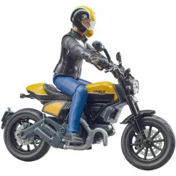 Bruder 63053 Bworld Scrambler Ducati Full Throttle Mit Fahrer Motorrad -Spielzeugautos Verkauf xbru 63053 2 1280x1280