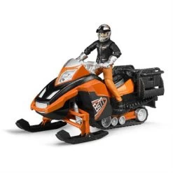 Bruder 63101 - Modellauto - Snowmobil Mit Fahrer 1:16