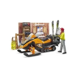 Bruder Bworld 63102 Berghütte Mit Snowmobil Spielfigur Und Austattung -Spielzeugautos Verkauf xbru 63102 3 1280x1280